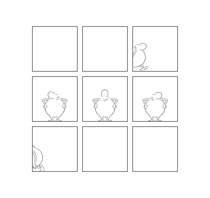 Bonom, gag 74, dom, bd, bande dessinée, fumetti, comics, minimal, minimalist, experimental