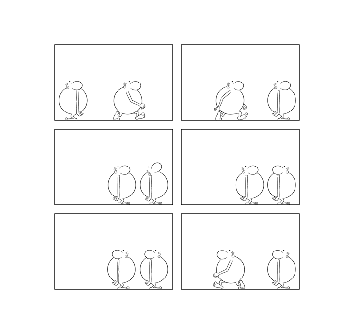 Bonom, gag 83, dom, bd, bande dessinée, fumetti, comics, minimal, minimalist, experimental