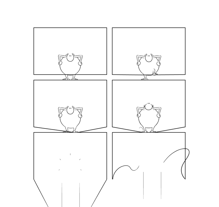 Bonom, gag 92, dom, bd, bande dessinée, fumetti, comics, minimal, minimalist, experimental